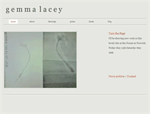 Tablet Screenshot of gemmalacey.co.uk